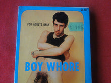 Load image into Gallery viewer, Vintage Adult Paperback Novel/Book Gay Interest Boy Whore         P85
