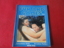 Load image into Gallery viewer, Vintage Nude Erotic Sexy Adult Magazine Fun and Games      JB59
