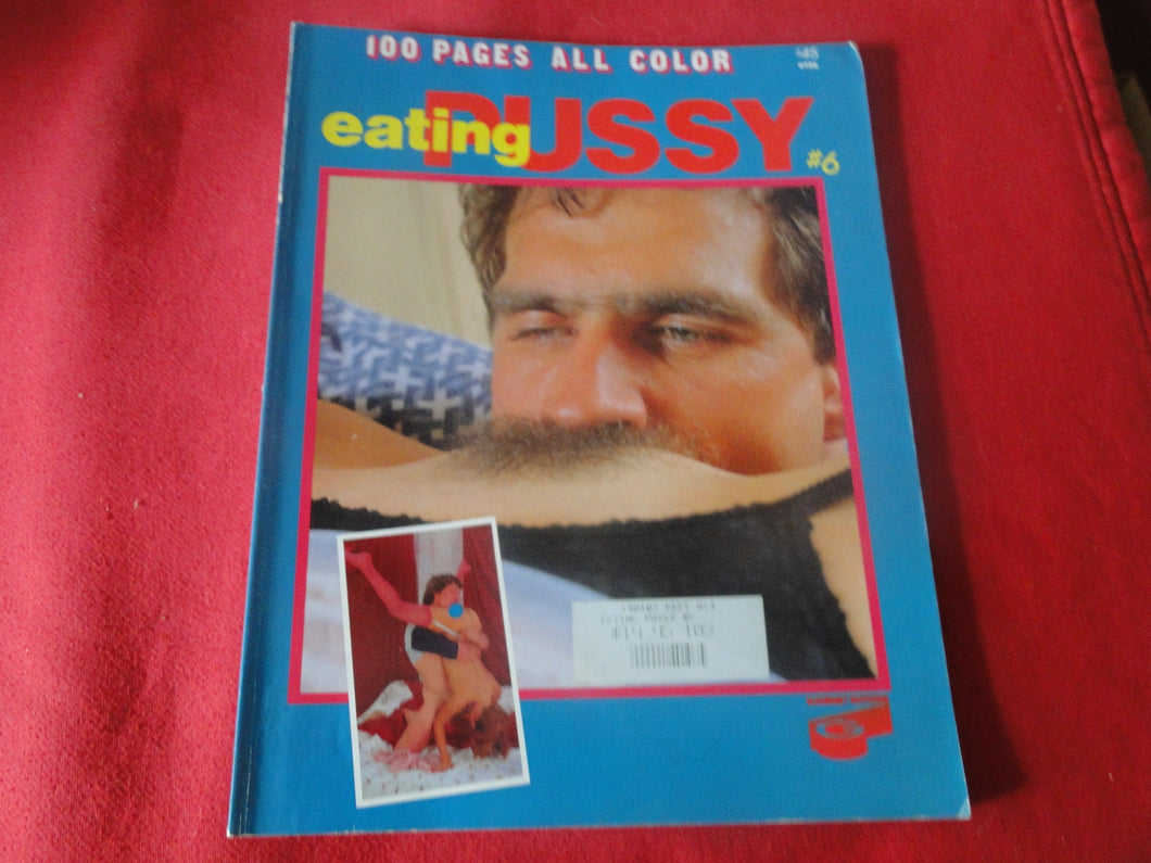 Vintage Nude Erotic Sexy Adult Magazine Eating Pussy All Color     P85