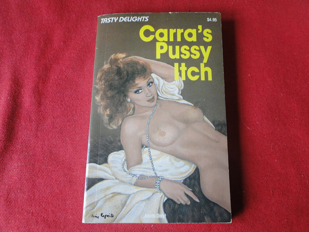 Vintage Adult Paperback Book/Novel Carra's Pussy Itch           G3