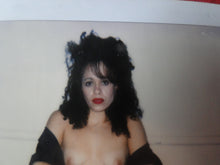 Load image into Gallery viewer, Vintage 1980s Nude Erotic Sexy Polaroid Nude Woman Photo Hispanic Honey Hairy Bush AB4
