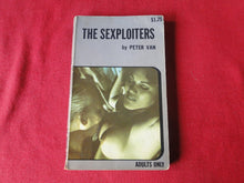 Load image into Gallery viewer, Vintage Adult Paperback Book/Novel The Sexploiters             G3
