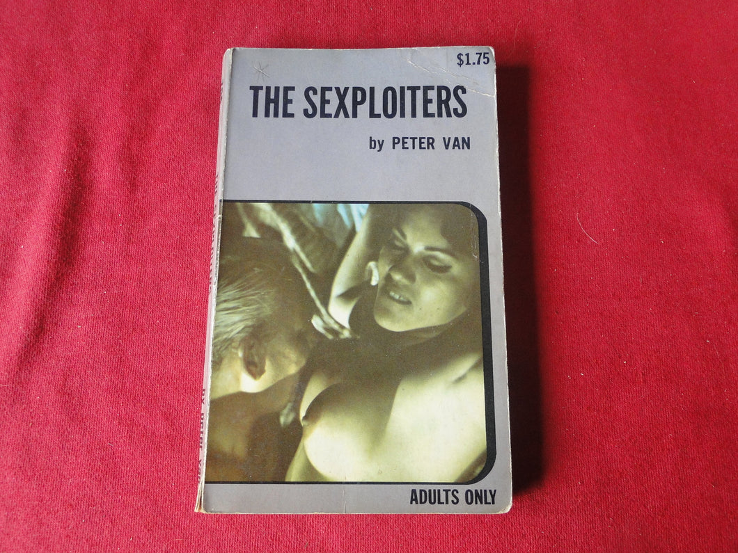 Vintage Adult Paperback Book/Novel The Sexploiters             G3