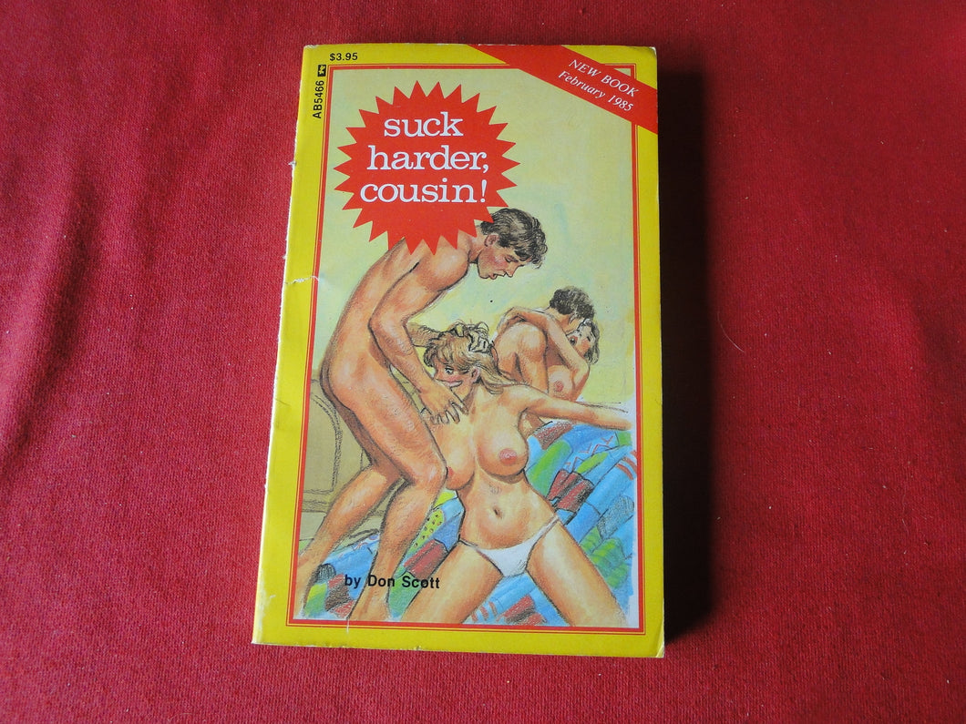 Vintage Adult Paperback Book/Novel Greenleaf Suck Harder, Cousin       G3
