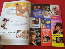 Load image into Gallery viewer, Vintage Nude Erotic Sexy Adult Magazine Fox November 1992          64
