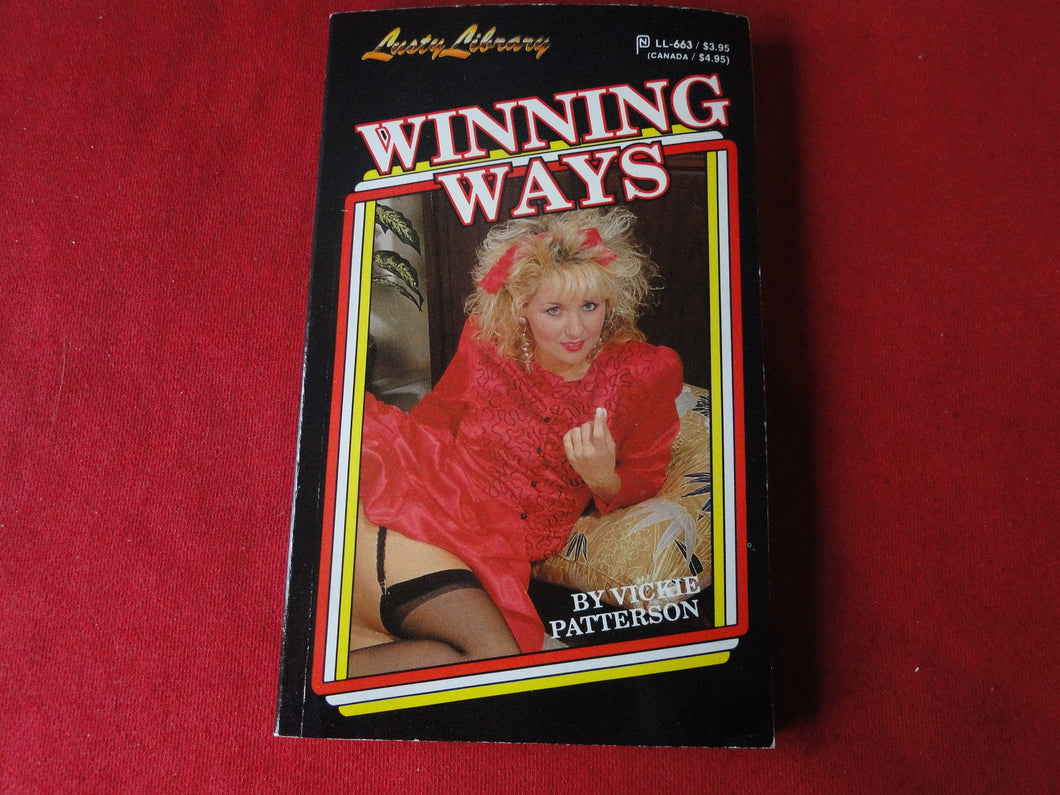 Vintage Adult Paperback Book/Novel Lusty Library Winning Ways          P91