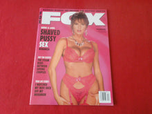 Load image into Gallery viewer, Vintage Nude Erotic Sexy Adult Magazine Fox December 1992     64
