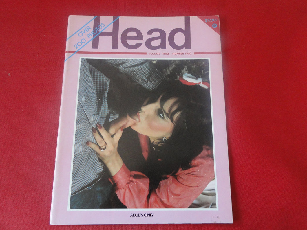 Vintage Nude Erotic Sexy Adult Magazine Head 1981         JB4