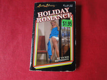 Load image into Gallery viewer, Vintage Adult Paperback Book/Novel Lusty Library Holiday Romance       P91
