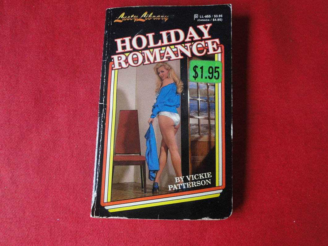 Vintage Adult Paperback Book/Novel Lusty Library Holiday Romance       P91