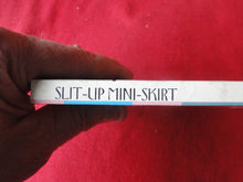 Load image into Gallery viewer, Vintage Adult Paperback Book/Novel Slit-Up Mini-Skirt            G3
