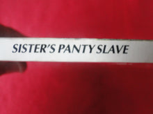Load image into Gallery viewer, Vintage Adult Paperback Book/Novel Sister&#39;s Panty Slave           P91
