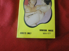 Load image into Gallery viewer, Vintage Erotic Porn Paperback Book/Novel Windsor House They All Suck 1971    G4
