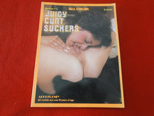 Load image into Gallery viewer, Vintage Nude Erotic Sexy Adult Magazine Juicy Cunt Suckers All Color       P70
