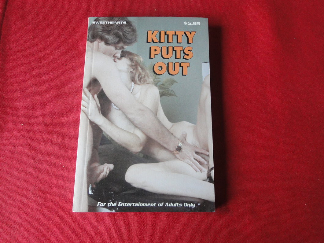 Vintage Adult Paperback Book/Novel Kitty Puts Out                  P91