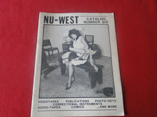 Load image into Gallery viewer, Vintage Nude Erotic Sexy Adult Magazine BDSM Nu-West Catalog Number Six       P81
