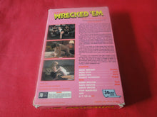 Load image into Gallery viewer, Vintage Adult XXX VHS Porn Tape X-Rated Wrecked 'Em Nikki Wright       X3
