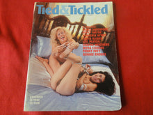 Load image into Gallery viewer, Vintage Nude Erotic Sexy Adult Magazine Tied &amp; Tickled 1986           JB25
