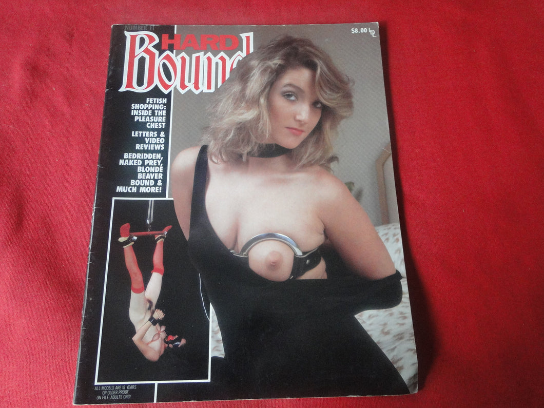 Vintage Nude Erotic Sexy Adult Magazine BDSM Hard Bound Jan. 1989     JB65