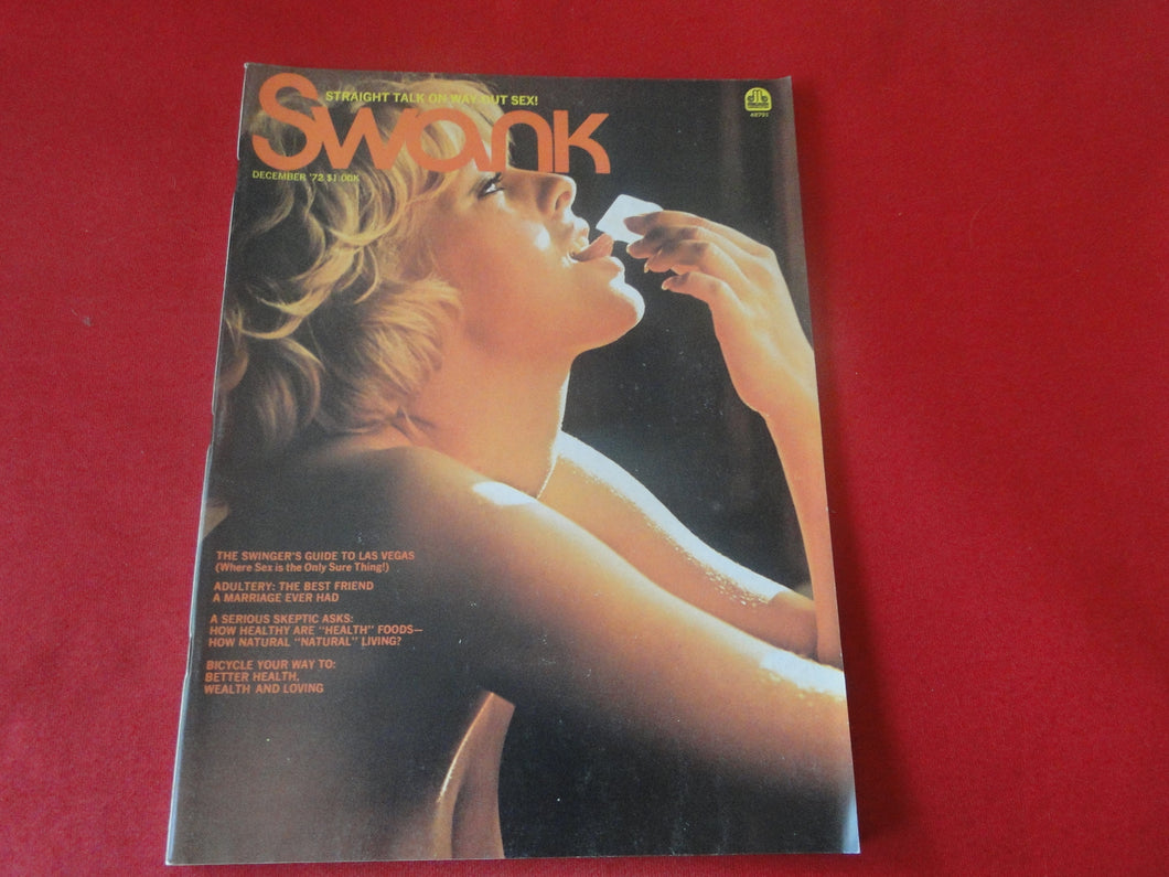 Vintage Nude Erotic Sexy Adult Magazine Swank December 1972         JB4a