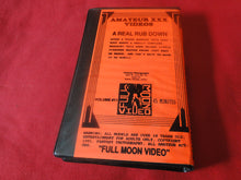 Load image into Gallery viewer, Vintage Adult XXX VHS Porn Tape X-Rated A Real Rub Down Vol. 11           X3
