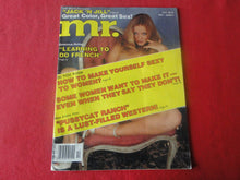 Load image into Gallery viewer, Vintage Nude Erotic Sexy Adult Magazine Mr. October 1979           P81
