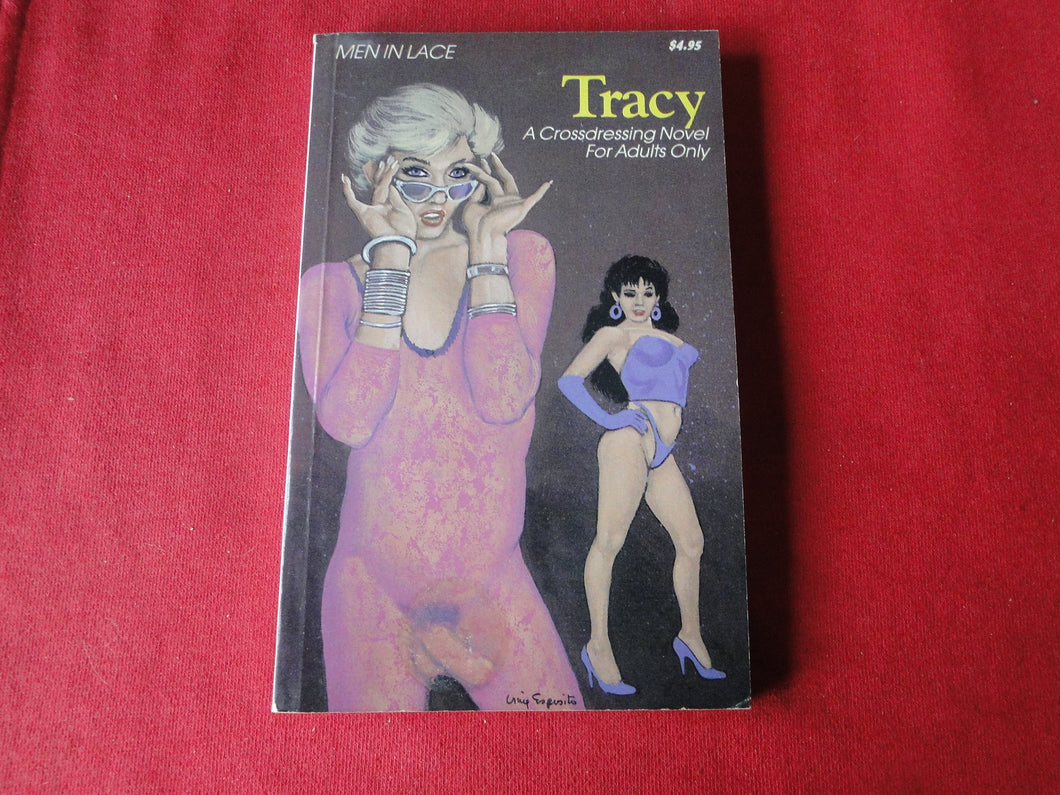 Vintage Adult Paperback Book/Novel Men In Lace Tracy                P14