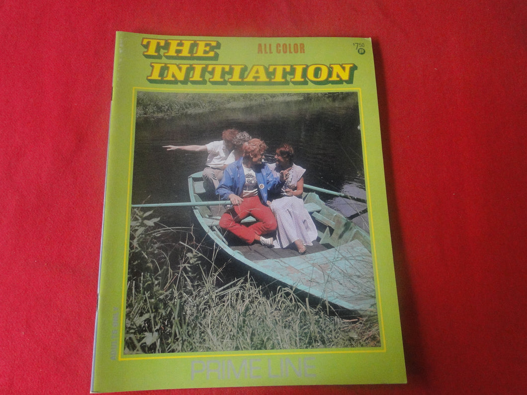 Vintage Nude Erotic Sexy Adult Magazine The Initiation All Color        P13