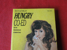Load image into Gallery viewer, Vintage Erotic Adult Paperback Book/Novel Hungry Co-Ed                  G4
