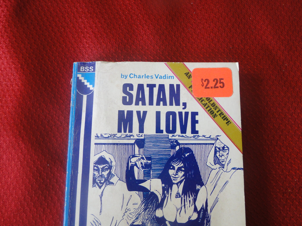 Vintage Erotic Porn Paperback Book/Novel Eros Goldstripe Satan, My Lov ...