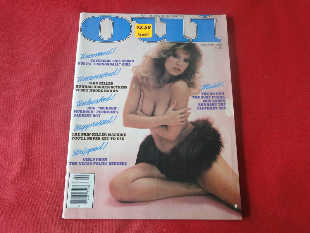 Vintage Nude Erotic Sexy Adult Magazine Oui February 1982        P84