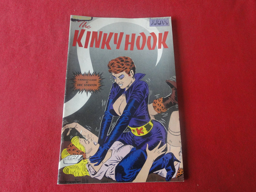 Vintage Nude Erotic Sexy Adult Comic Book The Kinky Hook Eros Eric Stanton March 1991    HC4
