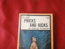Load image into Gallery viewer, Vintage Erotic Porn Paperback Book/Novel Torch Reader Pricks and Kicks 1974    G4
