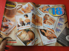 Load image into Gallery viewer, Vintage Nude Erotic Sexy Adult Magazine Just 18 April 2003         P87
