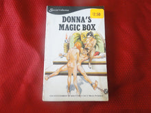 Load image into Gallery viewer, Vintage Erotic Porn Paperback Book/Novel Star Donna's Magic Box NOT PERFECT    G4
