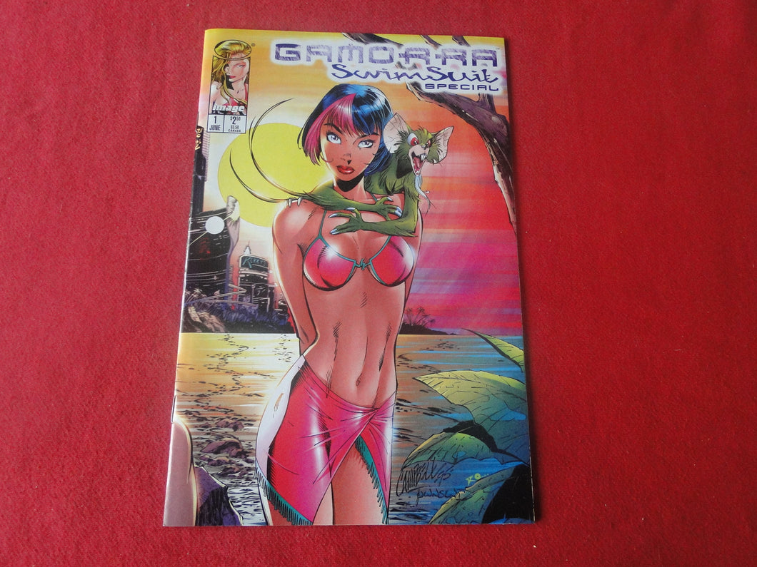 Vintage Nude Erotic Sexy Adult Comic Book Gamorra Swimsuit Special 1     HC4