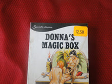 Load image into Gallery viewer, Vintage Erotic Porn Paperback Book/Novel Star Donna's Magic Box NOT PERFECT    G4
