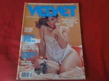 Load image into Gallery viewer, Vintage Nude Erotic Sexy Adult Magazine Velvet April 1979         JB5
