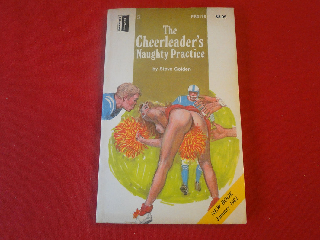 Vintage Adult Paperback Book/Novel Greenleaf The Cheerleader's Naughty Practice   G3