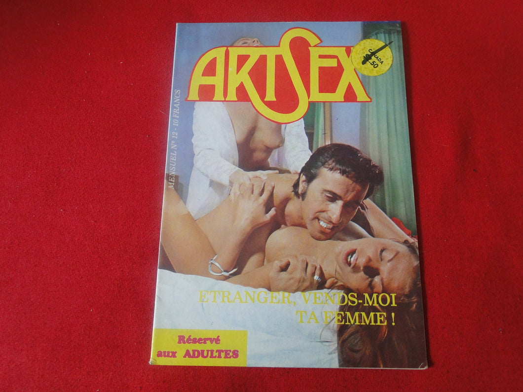 Vintage Nude Erotic Sexy Adult Magazine Art Sex  G7a