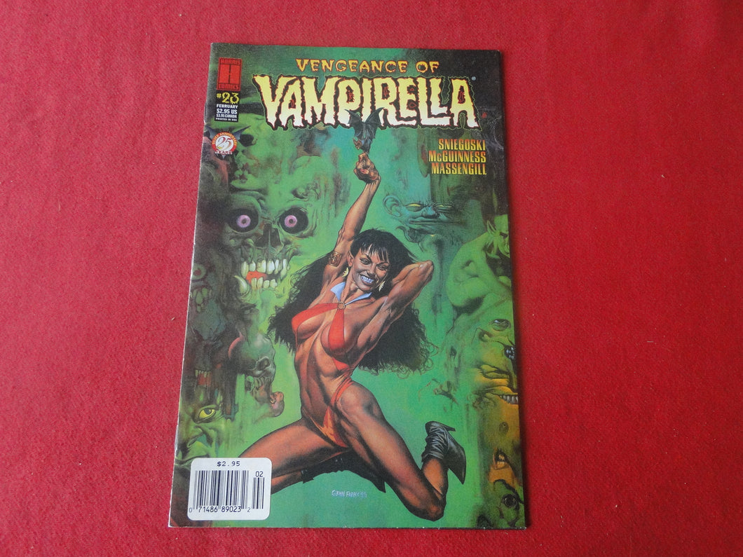 Vintage Nude Erotic Sexy Adult Comic Book Vengeance of Vampirella #23      HC4