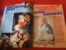 Load image into Gallery viewer, Vintage Nude Erotic Sexy Adult Magazine Cinema Blud March 1992        GT
