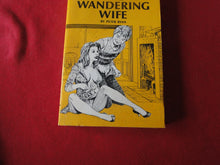 Load image into Gallery viewer, Vintage Adult Paperback Novel/Book The Wandering Wife 1978     X33
