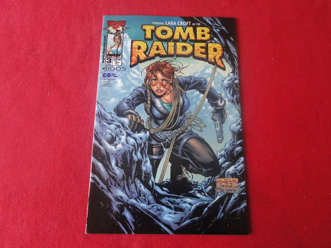 Vintage Nude Erotic Sexy Adult Comic Book Tomb Raider Eidos 3 Feb. Jan. 2000     HC4