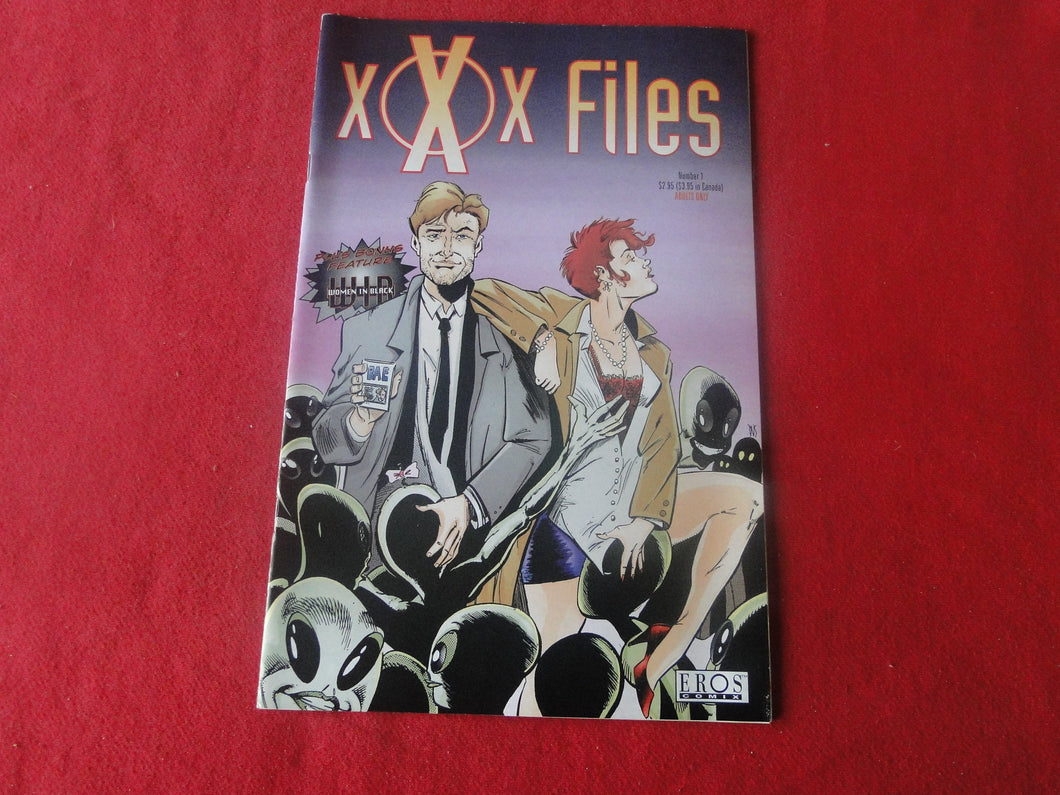 Vintage Nude Erotic Sexy Adult Comic Book XXX Files #1 Feb. 1998        HC4
