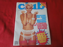 Load image into Gallery viewer, Vintage Nude Erotic Sexy Adult Magazine Club August 1985 Seka     JB5
