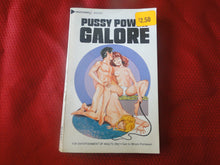 Load image into Gallery viewer, Vintage Erotic Porn Paperback Book/Novel Marksman Pussy Power Galore 1975     G4
