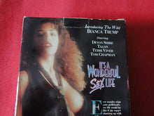 Load image into Gallery viewer, Vintage Adult XXX VHS Porn Tape X-Rated Movie It's A Wonderful Sex Life Bianca Trump X3

