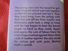Load image into Gallery viewer, Vintage Erotic Porn Paperback Book/Novel Pain Library The Demonic Whip Master   G5
