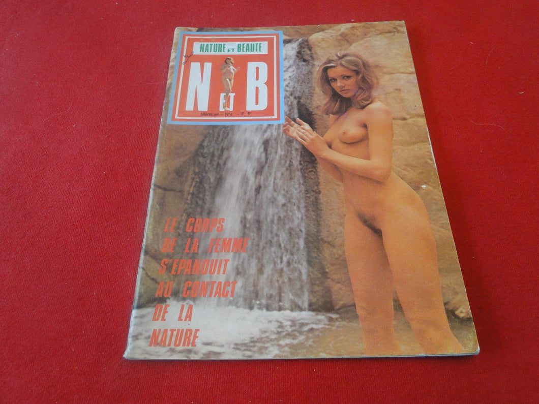 Vintage Nude Erotic Sexy Adult Magazine Nature Et Beaute         G7a